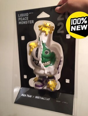 kea tsai ×instinctoy INSTINCTOY KEA TSAI Rainbow Ver LIQUID PEACE MONSTER TaiTei