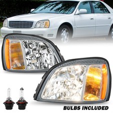 For 2000-2005 Cadillac Deville Halogen Headlights Replacement 00-05 Headlamps For 2000-2005 Cadillac Deville Halogen Headlights Replacement 00-05 Headlamps