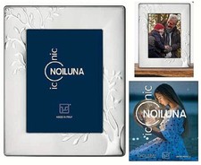 Cadre Photo Argenté 925% Cm.13x18 Fabriqué en Italie Arbre de Vie 27/3