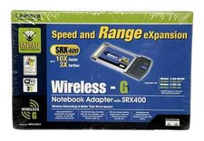 Cisco Linksys WPC54GX4 Wireless-G Notebook Adapter with SRX400 MIMO New Sealed