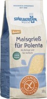 Spielberger Polenta Maisgrieß Glutenfrei, Demeter (500G) Grieß Backen Essen