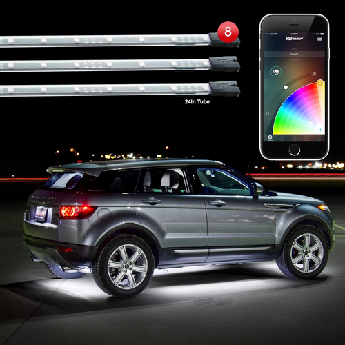 Chrome App Control Car Standard LED Accent Light Kit - under Glow