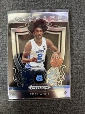 2019-20 Panini Prizm Draft Basketball Coby White RC Crusade Base Chicago Bulls