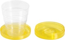 BICCHIERE TASCABILE IN  PLASTICA DIAM 6,5 X 8,5 **  COLORI MISTI - CA-400