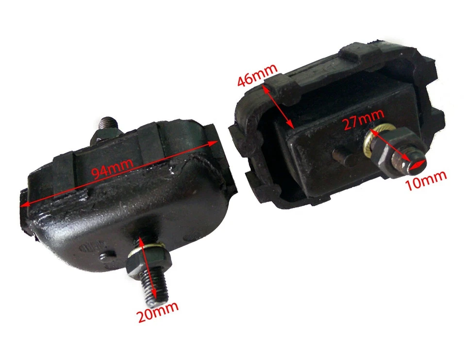 For Suzuki Front Engine Mounting Set SJ410 SJ413 Samurai Sierra Gypsy G13B S2u - Image 2 of 4