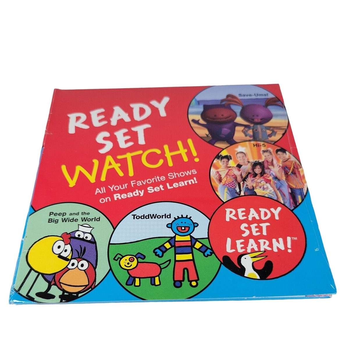 Kids Ready Set Watch Learn Shows TLC DVDs Paz SaveUms Hi-5 Peep