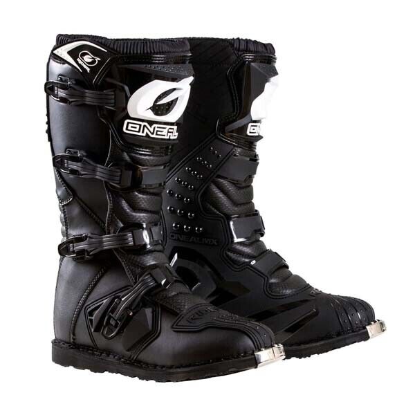 O'NEAL ADULT RIDER MOTORCROSS BOOTS SIZE 11 BLACK New inbox