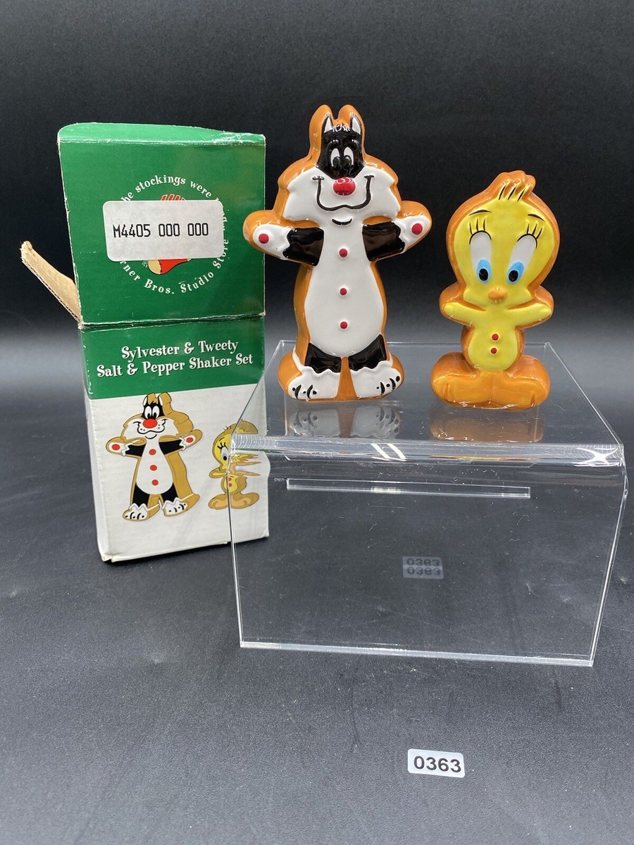 Warner Brothers Sylvester & Tweety Ginger Bread Salt & Pepper
