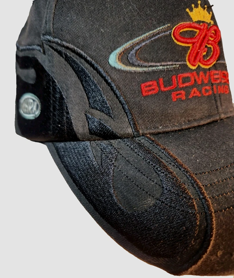 百威 NHRA Drag Racing NEW Era Brandon Bernstein 黑色帽子 — 第 2/4 张图片