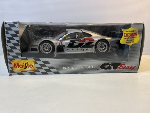 Modèle Réduit Mercedes CLK GTR N.2 - Échelle 1:18 Maisto - Occasion, Sans Boîte