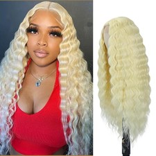 Fashionable wig hot sell Cos wigs Women wavy curly synthetic wig