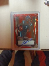 Jacorey Watson 2025 Leaf Metal RC Rookie Auto Autograph Red 35/45 Baylor Bears