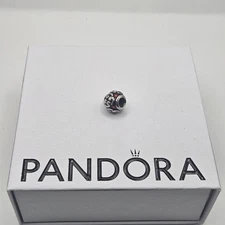 Genuine Pandora Red Enamel Zen Charm ALE 925 790491EN14