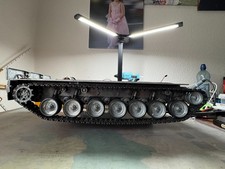Panzer 4 Vollmetall Unterwanne mit Ketten 1:16 Heng Long Taigen Leopard 2A6