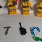 LEGO Firefighter Minifigure Lot of 5 w/ Accessories, Plastic Figures — photo 6