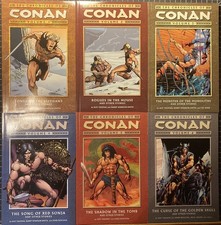 CHRONICLES OF CONAN Vol 1-6 Set DARK HORSE 1st Edition TPB Graphic Novel VG+ Lot