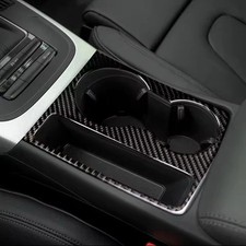 Carbon Fiber Colour Center Console Gear Shift Panel Cover Trim For Audi A4 B8 A5
