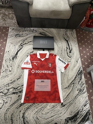 SC Braga Spielausgabe signiert Yanis da Rocha #41 Heim Fußball Trikot 2025/26 Echtheitszertifikat