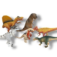 Dinosaur Toy Lot Jurassic World Indominus Rex Schleich Safari Figures