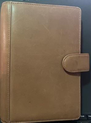 Hartmann Reserve Belting Leather Planner Calendar NWT