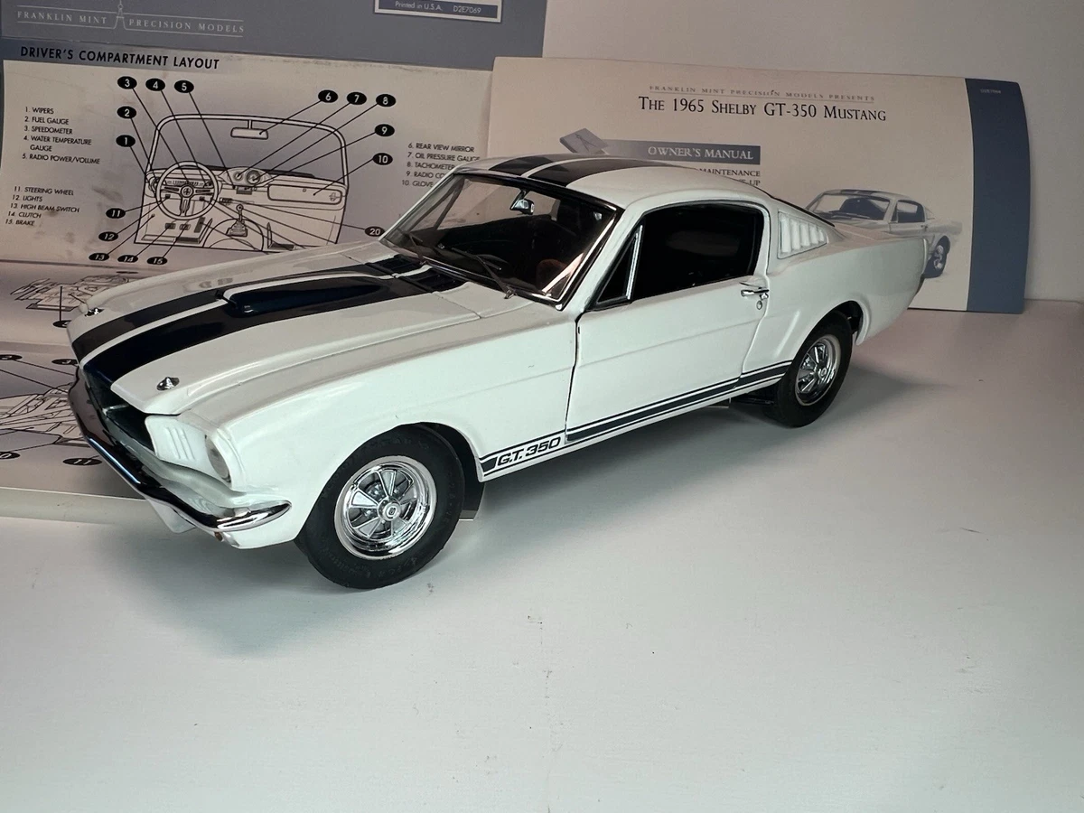 Franklin Mint Ford Mustang Shelby GT350 Contemporary Manufacture