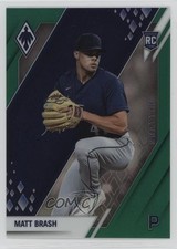 2022 Panini Chronicles Phoenix Green 24/75 Matt Brash #13 12w7