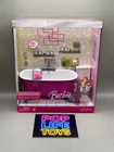 Vintage 2006 Mattel Barbie Home “Bathtub & Toilet Bathroom Playset” #K8607 *NRFB