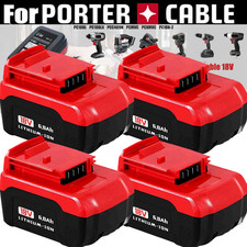 8.0Ah 18V Lithium Ion Battery FOR Porter Cable 18 Volt PC18B PC18BL PC18BLX Tool