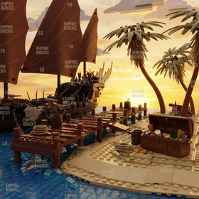 CUSTOM BLOCKS The Lord of the Rings: Pirate Ship Ambush (79008) ALL FIGURES