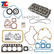 Complete Cylinder Head Assy Full Gasket Kit For Mitsubishi S4L S4L2 Engine US