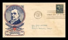 US COVER JAMES BUCHANAN PRESIDENTIAL SERIES FIRST DAY ISSUE SCOTT 820