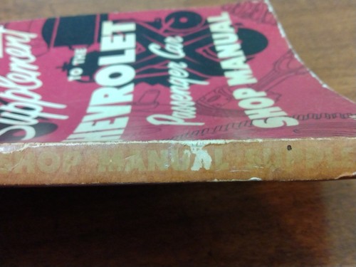 1956 Chevrolet Shop Manual Supplement OEM - Bild 10 von 10