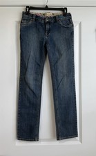 Vintage Roxy Girls Low Rise Straight Leg Deni...