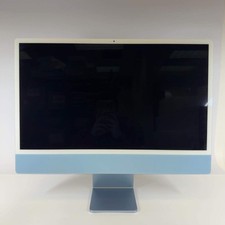 2021 Apple iMac 24" M1 3.2GHz 8GB RAM 256GB SSD Blue MJV93LL/A