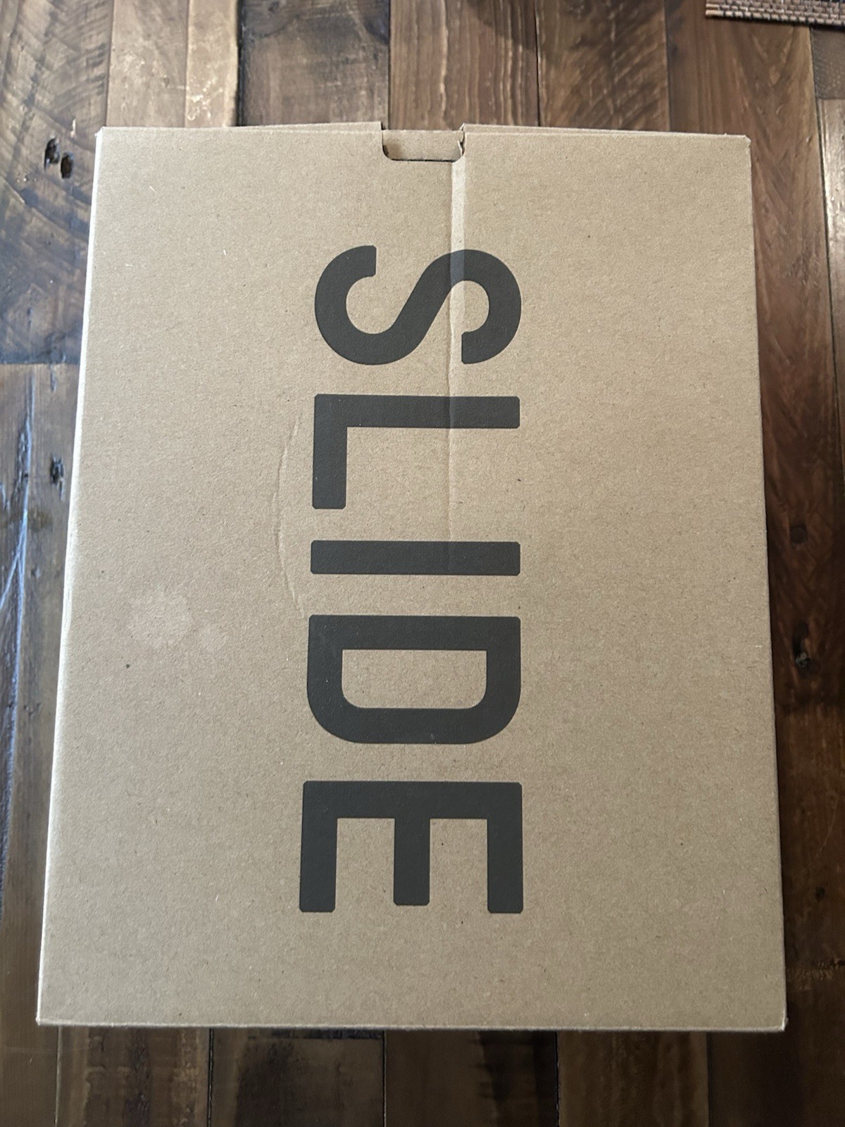 Adidas Yeezy Slides Dark Onyx Men's Size 10 ID5103 Brand New thumbnail 2