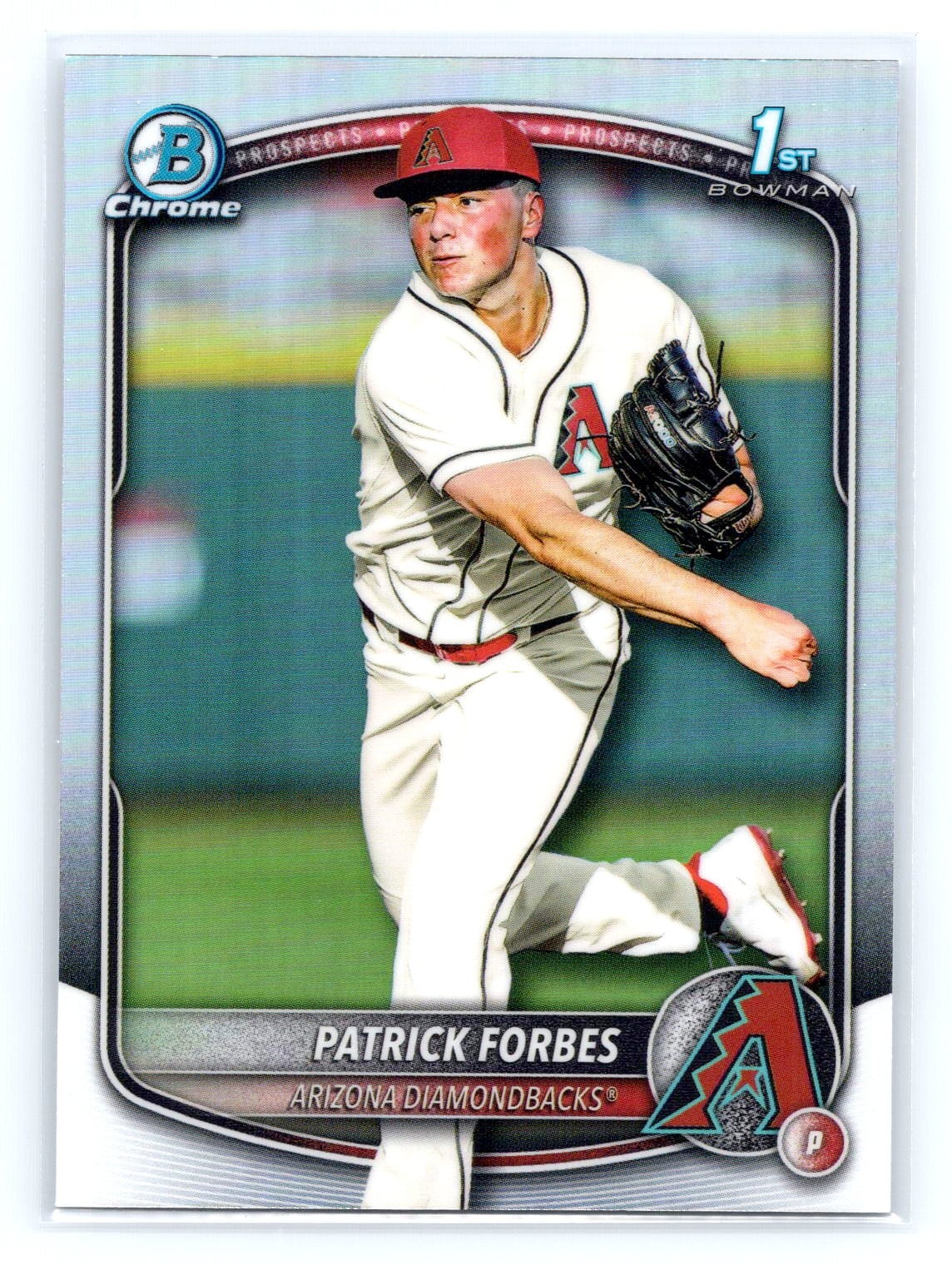 2025 Bowman Draft #BDC-89 Patrick Forbes Chrome Refractor