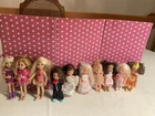 VTG MATTEL BARBIE CHELSEA, KELLY’S CLUB,  KELLY & FRIENDS, MIXED LOT OF 10 DOLLS