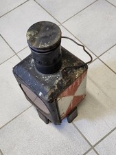 Zugschluss Oberwagen Bahnhof Zug Laterne Petroleum Signal-Stellwerklampe Sammler