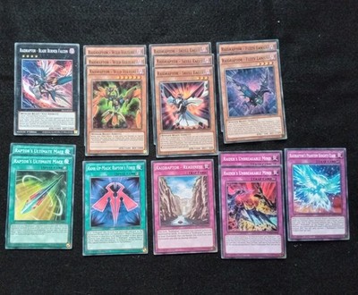 Yu-Gi-Oh 16 Karten Raidraptor Deck Core