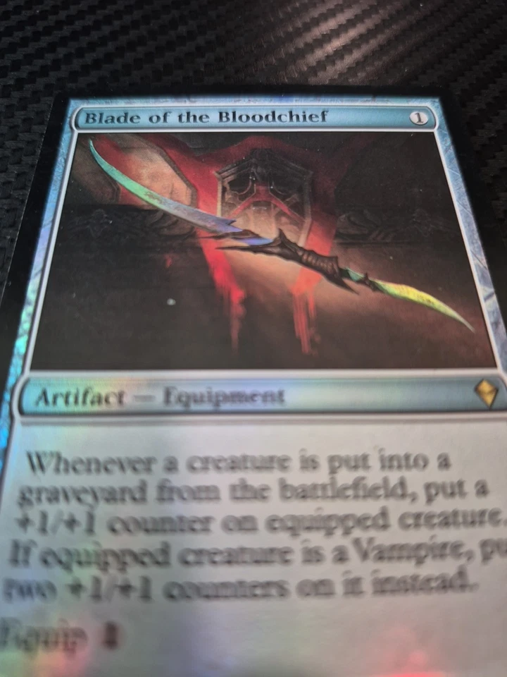Mtg  Zendikar Blade of the Bloodchief Foil Card - Image 2 of 4