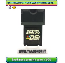 ACTION REPLAY DSI PERFETTAMENTE FUNZIONANTE TESTATA FAST SHIP 24H