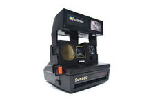 Polaroid Supercolor 660 AF Autofocus Instant Film Camera Tested Working 600 Film