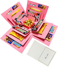 5 Layer Gift Box, Multi Layered Explosion Photo DIY Box, Creative Surprise Pictu