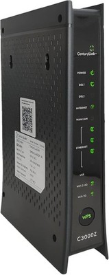 Zyxel C3000Z CenturyLink AC2200 Dual-Bonded 2.4/ 5ghz Wireless WiFi Modem Router