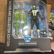 McFarlane Toys DC Multiverse Green Lantern Simon Baz Platinum Edition New