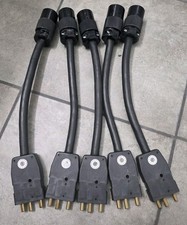lot of 5 Stage Pin Male to Edison Female Adap...