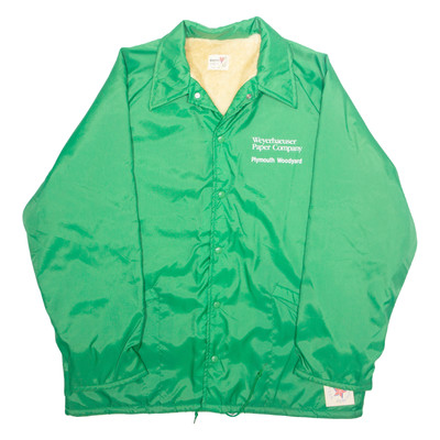 PRO FIT Herrenjacke Grün Nylon USA L Outdoor