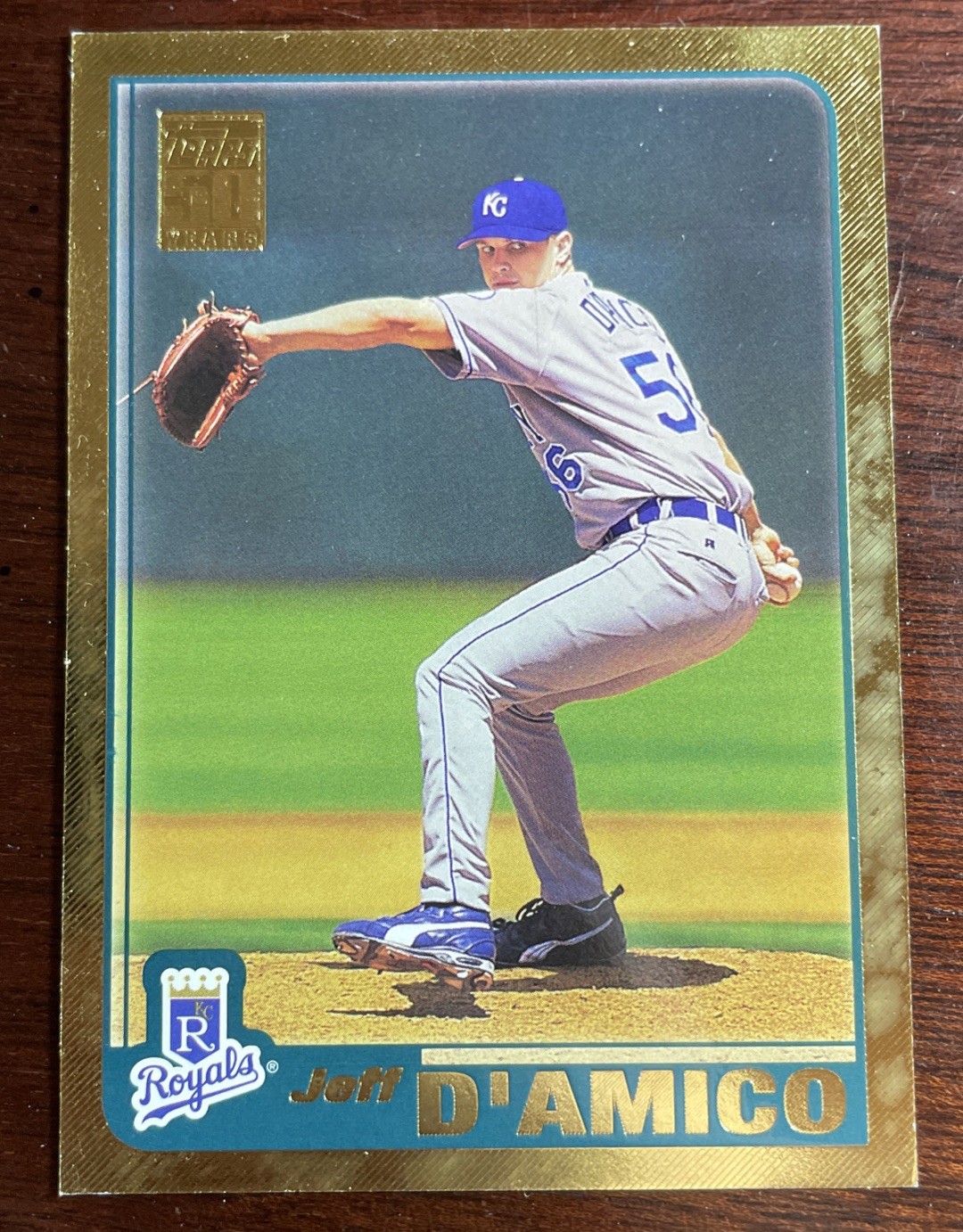 Jeff D'Amico 2001 Topps Gold Kansas City Royals #459 /2001