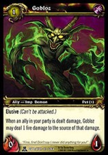 Light Play WoW TCG Gobloz Servants of the Betrayer World of Warcraft