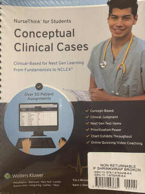 NEW!  NurseThink for Students Conceptual Clinical Cases by Bristol Tim J.;